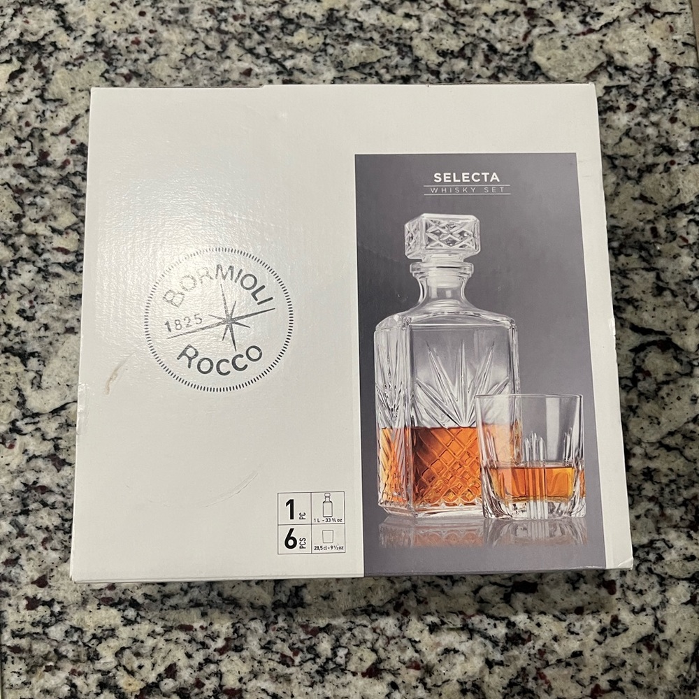 Bormioli Rocco Selecta Whiskey set